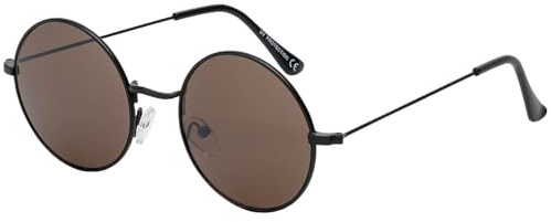 BEZLIT Sonnenbrille Rund Form Designer 70er Nerd Modern Urlaub Herren 30559