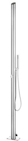 LAPOOH Gartendusche 220 cm Edelstahl, Dusche Für Garten, Outdoor Shower, Garten Dusche, Außen Dusche - 315942