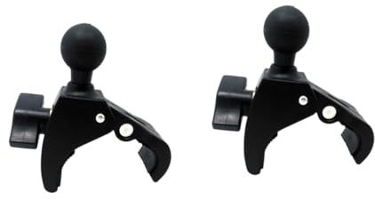ULTECHNOVO 2pcs Metal Holder Cellphone Holder Stand Phone Holder for Bicycle Basketball Keyrings Motorcycle Phone Holder Motorcycle Cell Phone Mount Leadcore Beanie Helmet Liners Bracket