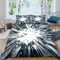 VUDBELAFC Knall-Effekt Bettbezug Set Bettwäsche-Sets Kinderbettwäsche Reißverschluss Mit Kissenbezug Betten Set Für Jugendliche Kinder Schlafzimmer King（220x240cm）