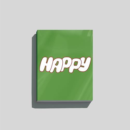 JIN Solo Album [Happy] Photobook Green Imagine Version + [Extra Photocards]