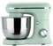 PRIXTON Mixeur pétrisseur KR250 pour pâtisserie, puissance 1500 W, 10 vitesses, bol en acier inoxydable de 5 litres, 3 accessoires, couvercle transparent (Vert Menthe)