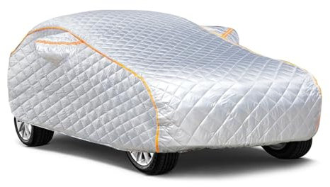 Hagelschutz-Autoabdeckung für Volkswagen Golf 4 3-Türer 1997-2003(414,9x173,5x144,4cm),Hagelschutz, Steinschlagschutz, Extra dick, UV-Schutz, Hochtemperaturbeständig