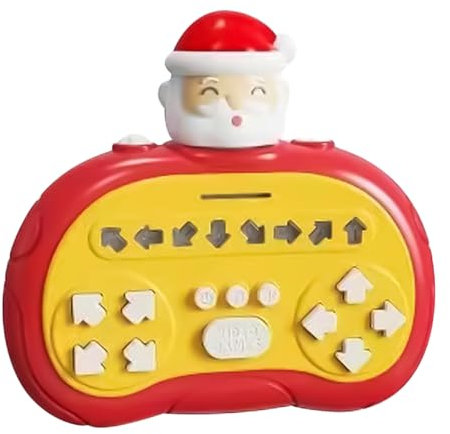 Djowyh Quick Press Game Toy, Music Rhythmus Game Machine | Jeu de rythme de voyage portable avec musique légère – Consoles – Puzzle éducatif pour anniversaire et vacances