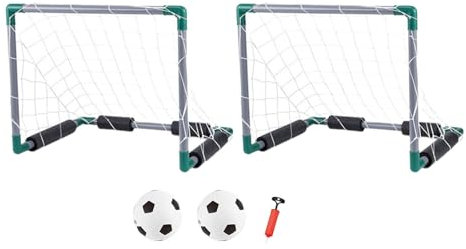 SZLIFE Pool Football Goal Soccer But Summer Pool Toys Toys Water Game pour Les Vacances d'anniversaire, Double