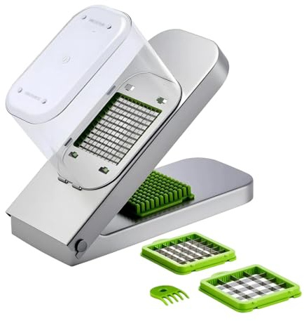 Baoblaze Hachoir à légumes, ustensile de Cuisine Pratique, râpe à Fromage, Robot, Hachoir à légumes pour Fruits, Carottes, Gingembre, tomates, Pommes de Terre