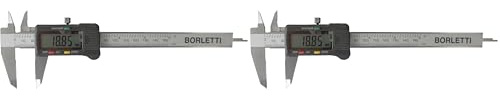 BORLETTI CDJB15 CALIBRO DIGITALE 150mm (Confezione da 2)