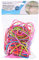 130 TLG. Neon Bunt Gummibänder Gummiringe Gummiband Haushaltsgummis Set