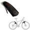 Mudhugger Fahrrad-Schutzblech – FRX Mini-Fahrrad-Schutzbleche für vorne oder hinten, 66 cm, 69,8 cm und 73,7 cm, Länge 435 mm x Breite 90 mm, universelle Passform, Befestigungen im Lieferumfang
