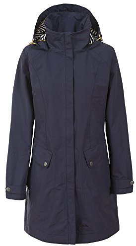 Trespass Womens/Ladies Rainy Day Waterproof Jacket (L) (Ink)