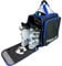 Driver13 Skistiefelrucksack mit Helmfach schwarz-blau