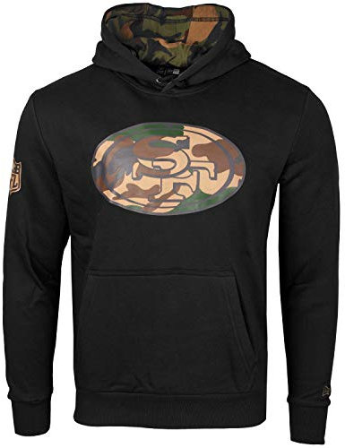 New Era Fleece Hoody - NFL San Francisco 49ers schwarz - XS