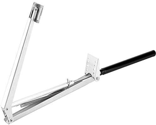Nera Serra con Apertura Automatica Della Finestra. Accessori per Serre ad Energia Solare, Serre Universali in Legno o Alluminio. (Argento)