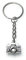 FizzyButton Gifts Camera Charm Keyring Key Ring with Silver Tone Keychain