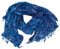 PANASIAM Scarf Batik 190X116cm, B015 Bluetone leaf, L