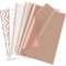 Larcenciel 50 Blatt Seidenpapier, 50x70cm Rosegold Seidenpapier für Geschenktüten und Geschenkverpackung, Metallisches Glitzer-Geschenkpapier für Geburtstage, Hochzeiten, Weihnachten, Feiertage