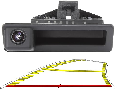 Auto Rückfahrkamera mit intelligenter dynamischer Führungslinie für BMW E82 E88 E84 E90 E91 E92 E93 E70 E60 E61 E39 3 5 X5 X6 Auto Rückfahrkamera mit Fischaugenobjektiv 170