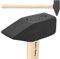 KOTARBAU® Hammer 8 kg mit Holzschaft Stahlhammer 800 mm Schlosserhammer Vorschlaghämmer Ingenieurhammer Werkzeug