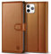 Kuafcase Compatible for iPhone 11 Pro Case with 4 Card Slots Magnetic Closure Kickstand Shockproof Protective Phone Case Compatible for iPhone 11 Pro - Brown