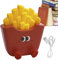 Pommes-Frites-Nachtlicht - Wiederaufladbares Creative Fries Schlafzimmer-Nachtlicht - Süßes kleines Nachtlicht mit Pommes Frites für die Nachtfütterung im Schlafzimmer, lustige Pommes Frites Luckxing