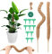 VFANDV Tuteur Monstera, 2pcs 70cm Tuteur Plante Grimpante avec Accessoires Tuteur Monstera Pliable Support de Plante Tuteur de Coco, Support pour Plante Grimpante pour Plantes de Jardin et Pots