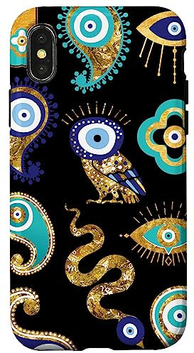 iPhone X/XS Good Luck Evil Eye Phone Case