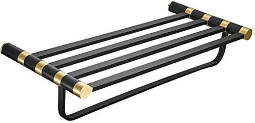 Generisch Porte-serviettes d'évier étagère Porte-serviettes Avec 1 Support Pour Montage Mural sur Porte-serviettes décoration 59,5x25,5x10cm Anniversaire Confortable