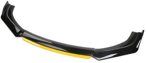 IKQOZPGN Spoiler Paraurti Anteriore per Auto per Alfa Romeo 147 2000-2011, Modificato Diffusore Splitter Frontali per Car Decorazione Pala Anteriore Protezione Paraurti Mento e Labbro,A-Yellow