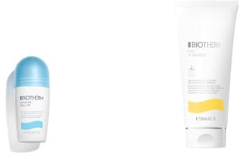 Biotherm Deo Pure Roll-On, 75 ml + Eau Vitaminee Shower Gel, 200 ml