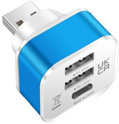 SueaLe 3 Port USB Splitter Extender Computerzubehör 1 Männlich Zu 3 Port Mehrfachleistungserweiterung Für Mobile Geräte USB Splitter Ladung