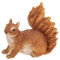 SIDCO Eichhörnchen sitzend Gartenfigur Hörnchen Figur Garten Dekofigur