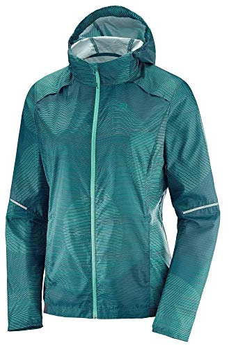 Salomon Agile Wind Print Hoodie W Sweat Ã capuche Femme