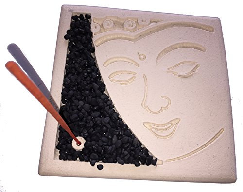 One World is Enough Zen Garden Buddha Incense Holder
