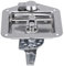 Serrure Porte Camion, Qiilu T Forme Poignée Serrure Outils En Acier Inoxydable Pliant T-Poignée Latch Pliant Boîte Clés Kit pour Camion Remorque Car Camp
