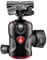Manfrotto Testa a Sfera Compatta 496,Testa a Sfera Fluida per Treppiede Fotocamera, Stabilizzatore Fotocamera, Accessori Fotografia, per Inquadrature Impeccabili