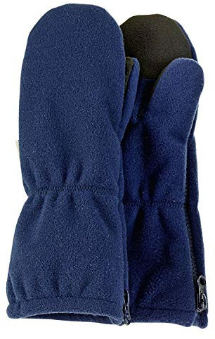 Sterntaler Unisex Baby Ruskindhandske Cold Weather Gloves, Marine, 1 EU