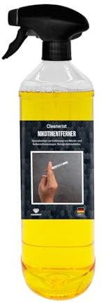 Cleanerist AP05 - Detergente per la rimozione di nicotina da 1 l di fuliggine e nicotina, detergente anti fumo, per plastica