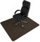 Ledph Fussbodenschutz für Bürostuhl, PVC Floor Protection Mat, rutschfest Drehstuhl Unterlage, Bodenschutzmatte Bürostuhlunterlage für Parkett Laminat, 4 Mm Dicke, 90x120cm/35.4x47.2in,Braun