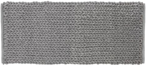 Five Großer Badezimmerteppich, 50 x 120 cm, Grau