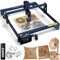ATOMSTACK A5 M50 PRO Máquina de grabado láser, 40 W, fresadora CNC para madera, para grabado láser de superficies grandes (410 x 400 mm), corte por láser de diodo, 5,5 W