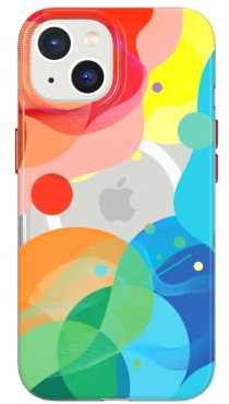 tech21 iPhone 14 Evo Art Compatible with MagSafe – Protective Phone Case with Exclusive Artwork, Scratch Resistance & 12ft Multi-Drop Protection