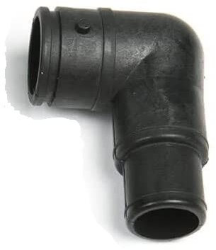 Comfortpool Knierohr für Solarkollektor Poolheizung, klein, schwarz