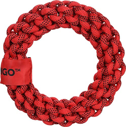 Flamingo HS VOKAS Seil Ring ROT/SCHWARZ L 25CM