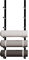 NUNETH Supporto per Tappetino da Yoga in Ferro Metallico Nero, 6 Livelli, 103 cm, Resistente alla Ruggine e Antipolvere, Per Attività di Yoga e Fitness