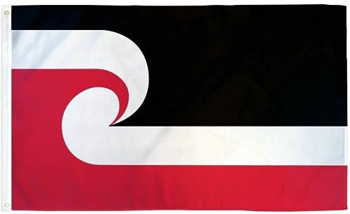 Flagge 90X150Cm Maori Flagge Dekoration Flagge Hängende Flagge Outdoor Dekoration Festliche Dekoration Requisite Geschenk