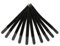 MUSIC STORE Kabelklett Schwarz 30cm MkII, 10er-Pack, Kabelorganisation, Kabelsicherung, Ideal für Musik- und Audioequipment