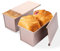 WOPPLXY 2 Pièces Moule Pain de Mie, 450g Moule a Pain de Mie avec Couvercle, Anti-Adhésif Moules a Pains Or Rose en Acier au Carbone pour La Cuisson