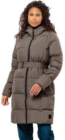 Jack Wolfskin Women Frozen Lake Coat W Daunenmantel, Cold Coffee, XXL