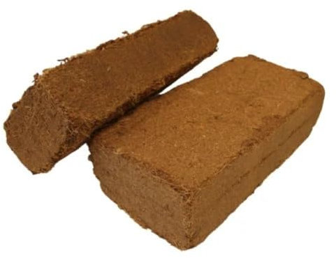 Sustainable Organic Coir Bricks - 650g / 9L Compost Pack of 2 - Peat-Free Alternative for Potted Plants, Raised Beds - Eco-Friendly Soil Improver - Easy to Use and Rejuvenate Soil