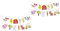 Vaguelly 2 Stücke Tier Bauernhof Themed Party Banner Bauernhof Tiere Dekorationen Für Geburtstag Hängen Garland